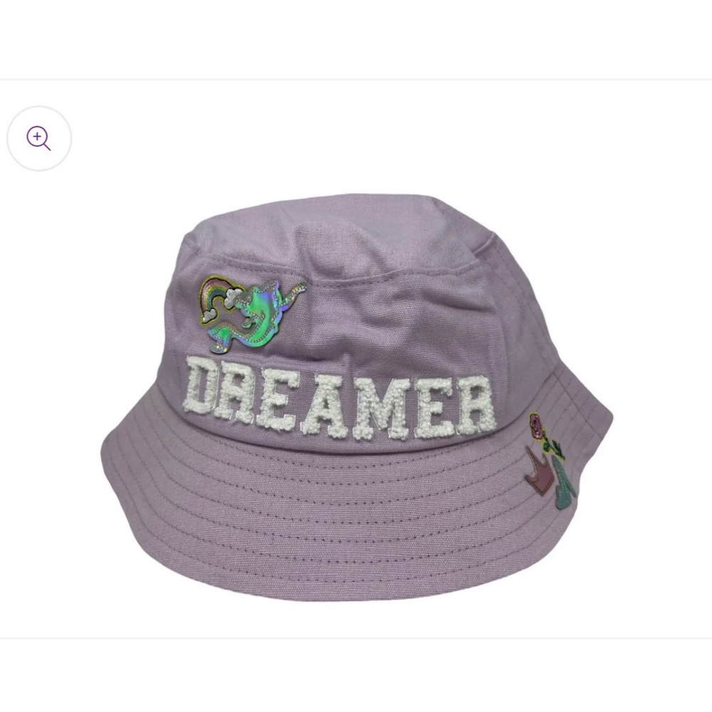 Disney Princess DREAMER Adult Lilac Purple Bucket Hat One Size NWT